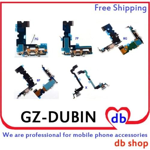 For 5 5G 5S 5C 6 6G 6S 7 7G 7P PLUS 8 8G 8P PLUS X XR XS MAX Charger Charging Port Dock USB Connector Flex Cable Ribbon