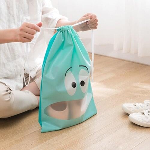 Travel Shoe Storage Bag Portable Drawstring Clothing Dustproof Bag Waterproof Shoe Bag