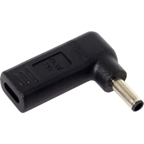 USB 3.1 Type C USB-C to DC 4.53.0mm Adapter PD Emulator Trigger 90 Degree Angled