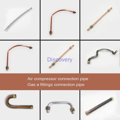 Air Compressor Fittings Air Pump Elbow Pressure Switch Connected to Aluminum Pipe Bridge Intake Pipe