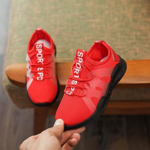 Children Girls Casual Shoes Breathable Sport Shoes Kids Boys for Running Comfortable Sneakers Non-slip Spring Summer SP084