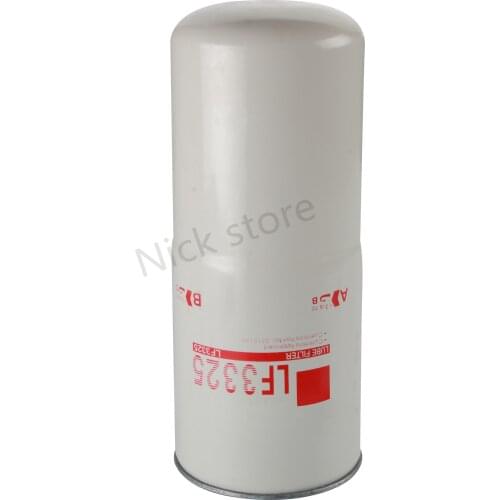 Oil Filter For Fleetguard LF3325 And Cummins KTA38-G3 3310169 Generator Set Replace OEM 3307885 B7396 ZP50B LF9325 7369715