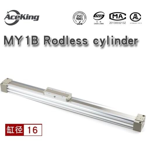 Mechanically combined sliding table with guide rail rodless cylinder MY1B/ my3b16g-100-200-350-400-l-z MY1B16-200 MY1B16-300