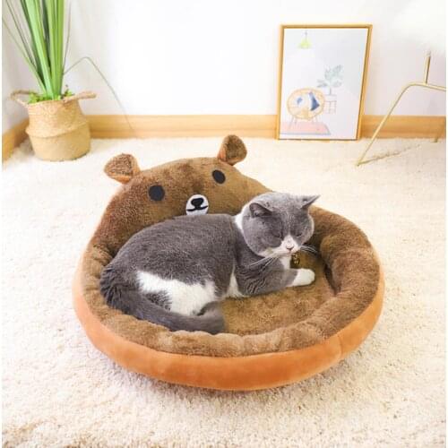 Pet Litter Open Bear Shape Large Cat Litter Cat Sofa