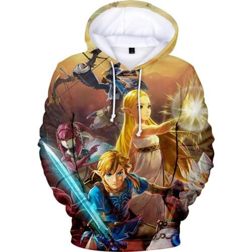 New Childrens Hoodies Hyrule Warriors : Age of Calamity Print Sport Game 3d Hoodies Sweatshirts Men Women Hoodie Casual Hooded