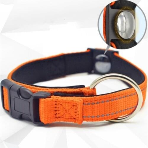 Pet collar reflectrive magnetic dog collar magnetic protective equipment Cat Necklace Dogs Pets Accessories Supplies