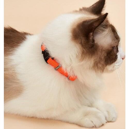 Dog Collar with Buckle Adjustable Safety Nylon Collars,Escape Prevention for Walking