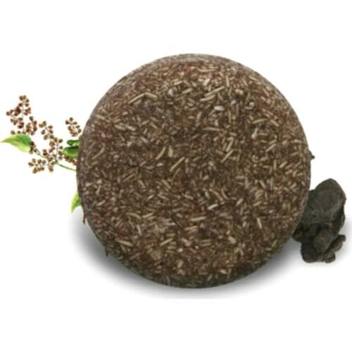 Refreshing Polygonum Soap Hair Darkening Shampoo Soap Fruit Soap Essential Repair Gray White Hair Color for Home Travel