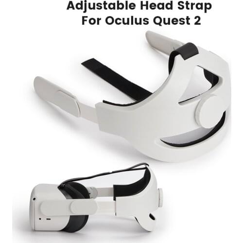 Quest2 Elite Adjustable Head Strap Increase Supporting Reduce Pressure Improve Comfort-Virtual For Oculus Quest 2 VR Accessories
