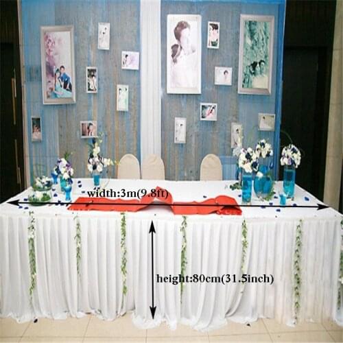 Special wedding welcome champagne tower candlestick table tablecloth wedding tablecloths