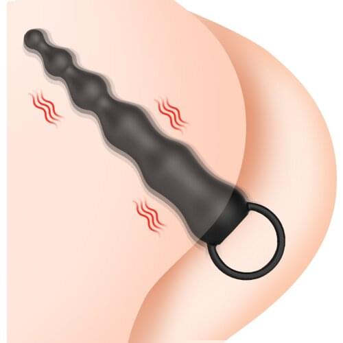 G-spot Stimulation Vibrators Backyard Pull Beads Masturbator Anal Plug Prostate Massage Vibration Butt Plug Sex Toys For Women