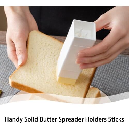 Handy Solid Butter Spreader Holders Sticks Plastic Storage Box Small Kitchen Baking Tools Container Cheese Keeper Case 1PC New