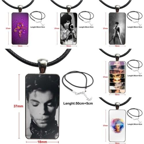 Prince Rogers Nelson For Women Kids Glass Pendant Galaxy Pendant Necklace Women Steel Plated Necklaces Jewelry