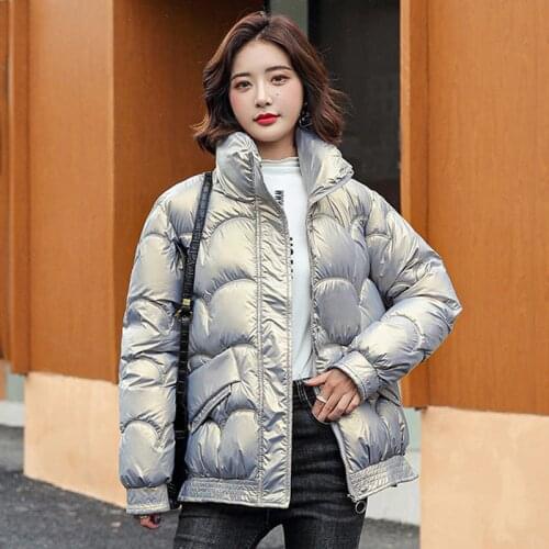 Winter Jacket Women Down Jacket new female brief 2021 loose jacket bread students winter overcoat jacket coat 828