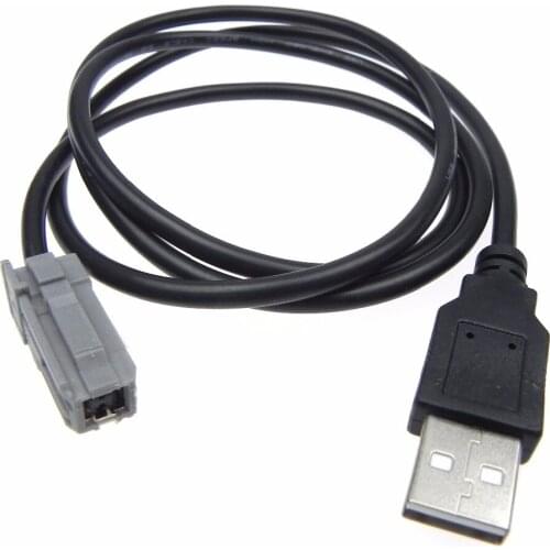 10pcs High Qulity Toyota RAV4 Reiz Camry Mazda Subaru Forester Ling Pai Nissan usb turn male connector hot