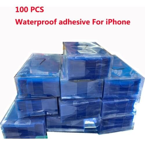 100PCS Waterproof Adhesive Sticker For iPhone X XS Max XR 11Promax 6s plus 7 8P LCD Screen Frame Tape Adhesive Glue Repair Parts