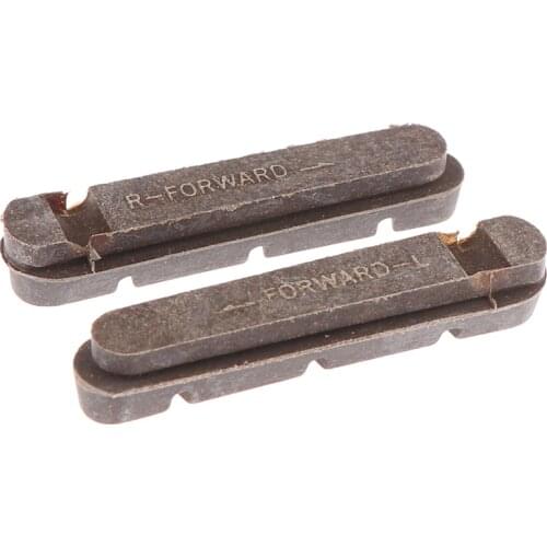 2 Pcs Road Bike Brake Carbon Wheels Brakes Pads Cork Brake Pade Wheels Pads Carbon Rim Use V Brake For Carbon Wheelsets