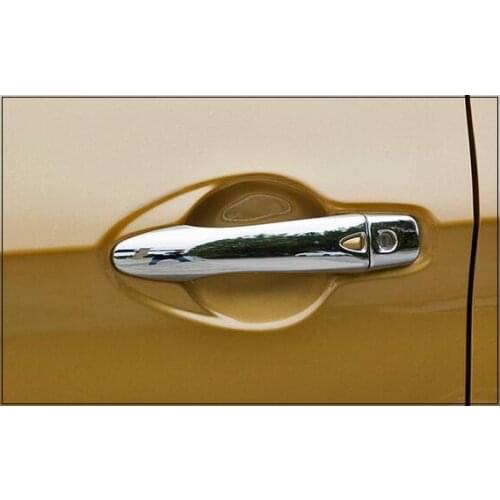 Higher star ABS chrome 8pcs door handle protection decoration cover for Nissan Qashqai 2016