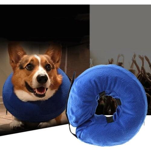 Pet supplies Elizabeth ring inflatable pet collar dog collar collar anti-smashing anti-grab