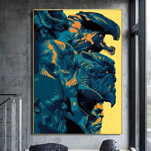 Full Drill 5D DIY Diamond Painting Superhero Comics Marvel Avengers Embroidery Cross Stitch Mosaic Rhinestone Home Decor Gift