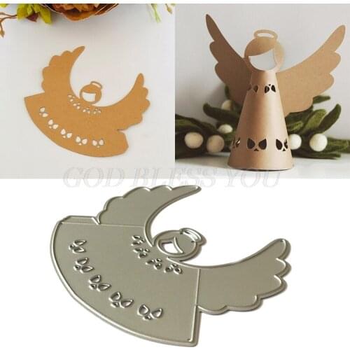 Angel Metal Cutting Dies Stencil Scrapbooking DIY Album Stamp Paper Card Embossing Decor Craft Drop Shipping