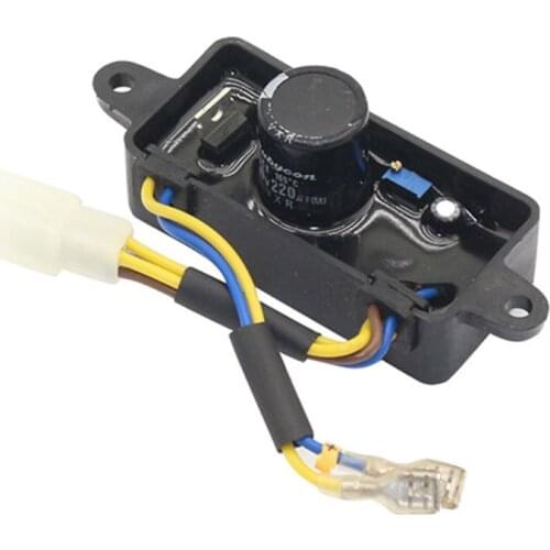 Automatic Electric Voltage Rectifier Regulator for Single Phase 2KW-3KW Gasoline Generator Spare Parts Accessories