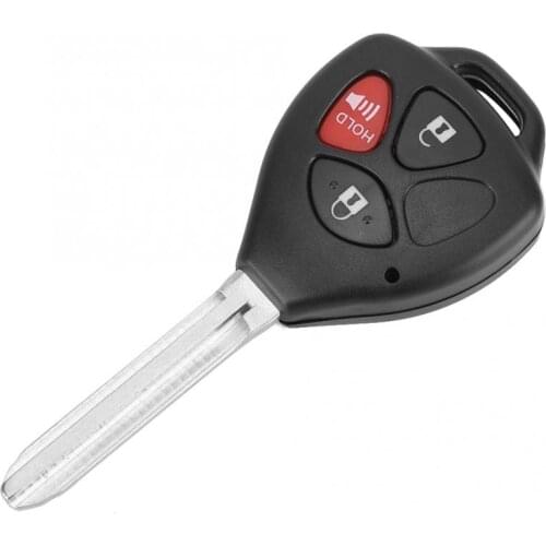 3 Buttons Remote Key Fob Case Shell Fit for Toyota RAV4 Yaris Venza Matrix Scion car accessories