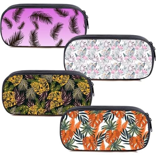 3D Anime Hawaii style Pencil Case Zipper Storage Pouch Make Up Box Stationery Makeup Case Children School Supplies Cosmetic Case