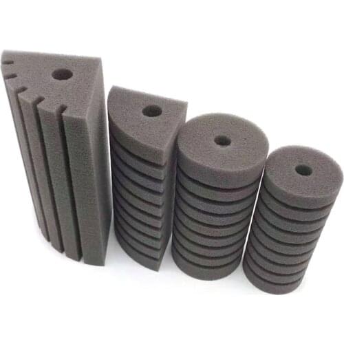 2PCS Aquarium Filter Sponge for Aquarium Fish Tank Air Pump Skimmer Biochemical Sponge Filter Aquarium Bio Filter Filtro Aquario