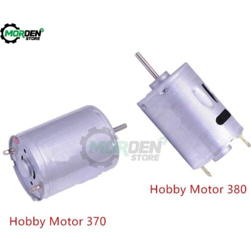 Hobby Motor 370 380 DC Motor DC 12V 24V High Speed Hobby Toy Micro Motor High Torque for Smart Car Electronic DIY