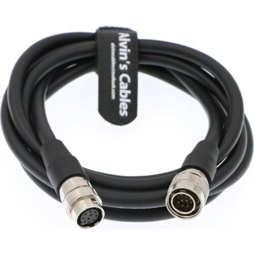 Alvins Cables 10 Pin Hirose AOA Display Cable for AOA Interface Module with Enhanced Audio