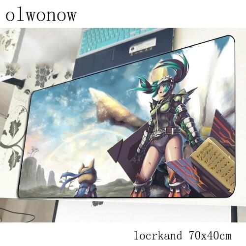 Monster Hunter mousepad 700x400x3mm Christmas gifts gaming mouse pad gamer mat best game computer desk padmouse large play mats