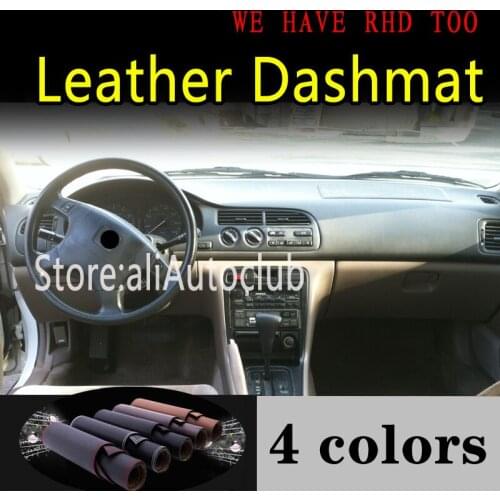 For honda accord G5 1993 1994 1995 1996 1997 1998 1997 CD3 4 5 6 7 9 Leather Dashmat Dashboard Cover Dash Mat Sunshade Carpet