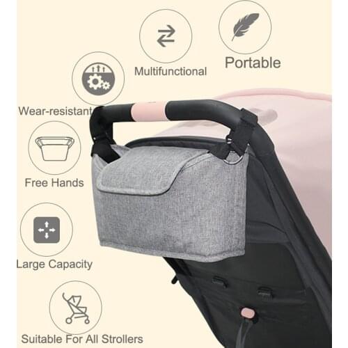 BEST Stroller Organizer Bag Baby Stroller Accessories Pram Stroller Stroller Cup Holder Cover Baby Buggy Winter Baby Accessories