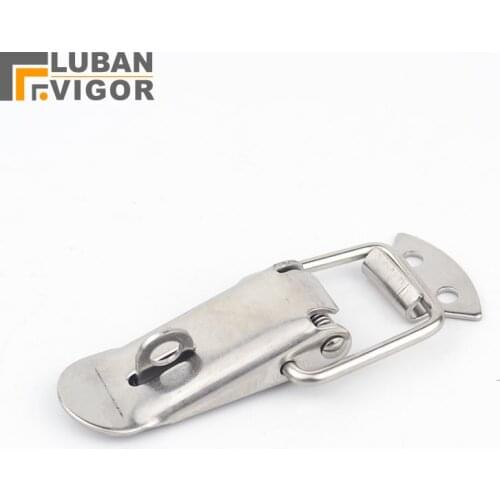 Small Stainless steel buckle with Keyhole, hanging lock, box clasp,Distribution, duckbill buckle, luggage accessories
