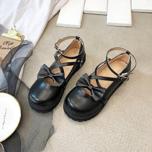 British Style Small Leather Shoes Womens 2020 Spring New Model Korean-Style All-match Flat Lolita Japanese-Style JK Loli Shoes