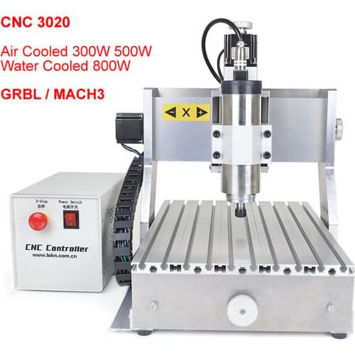 Mini CNC Router 3020 USB Metal Engraving Milling Cutting Machine 300W 500W 800W CNC Engraver Cutter GRBL MACH3 Optional 110/220V