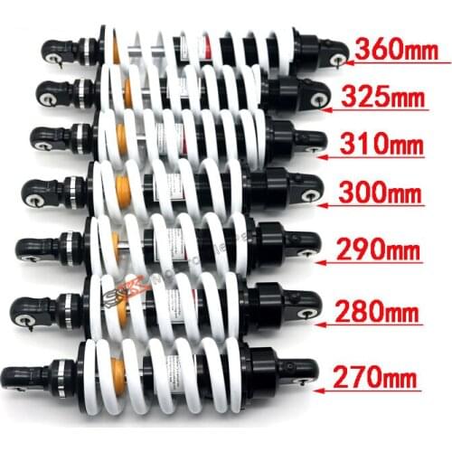 Motorcycle Rear Shock Absorber Adjustable 270mm-360mm For Dirt Bike Motocross Honda Yamaha Kawasaki Ktm Suzuki Atv Quad