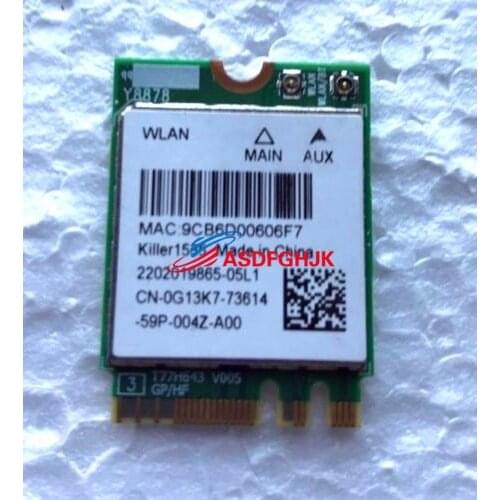 Original FOR Dell FOR Alienware Razer Killer 1535 Gaming WiFi Wireless Card W / Bluetooth 0G13K7 G13K7 CN-0G13K7 Full TESED OK