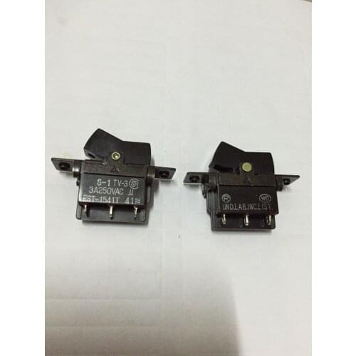 Original new 100% EST-1541T S-1 TV-3 double row 6pin 2gear warping rocker switch 3A250VAC