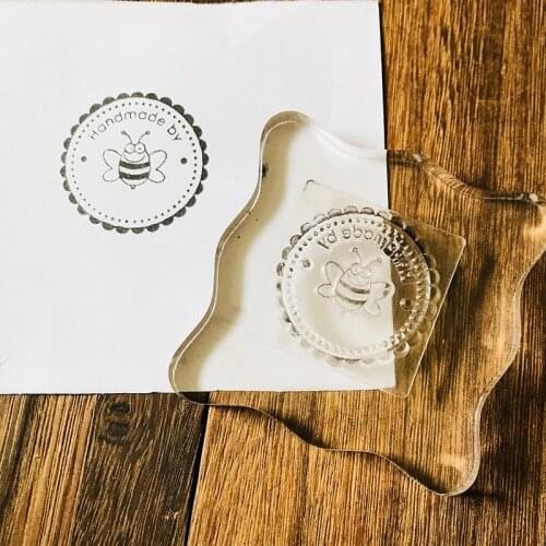 Clear Stamps for Scrapbooking Lovely bee Silicone Seals Craft Stencil DIY Album Card Making Sheet PaperCard New Stamps