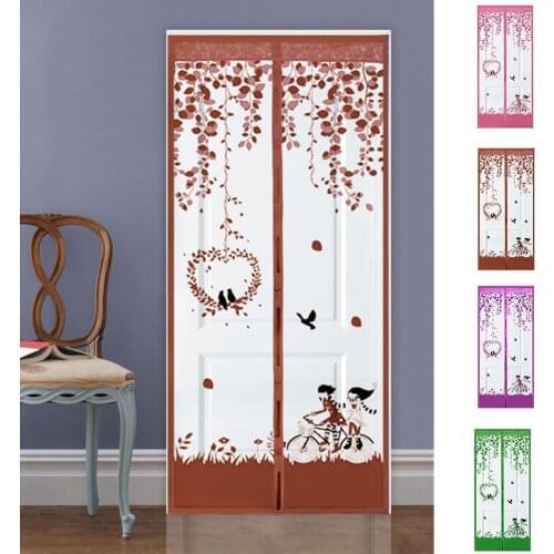 Cycling Bird Anti Mosquito Magnetic Door Window Screen Curtain Summer Magnet Mesh Net Automatic Closing Home Room Door Screen