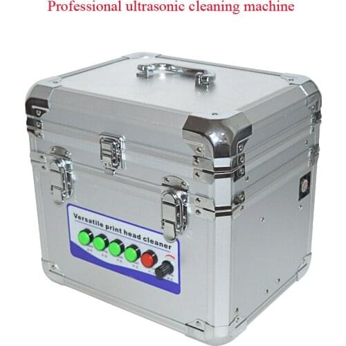 Ultrasonic print head cleaner Professional ultrasonic cleaning machine for printhead cleaning 110v 220v Solvent ink cleaner