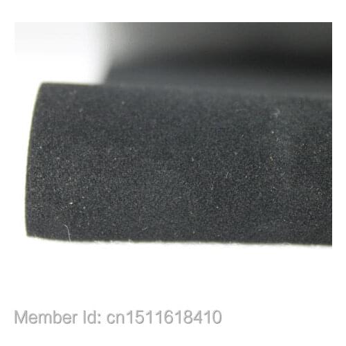 CDF-01 black color Hight-quality flock heat transfer vinyl for clothing free shipping