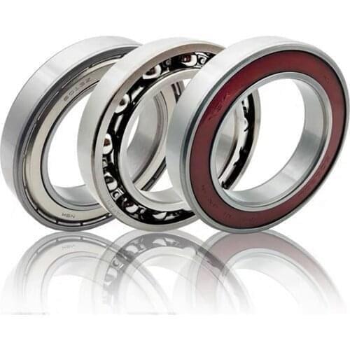 NSK 6207 6208 6209 ZZ iron seal/DDU rubber seal/open deep groove ball bearing high quality