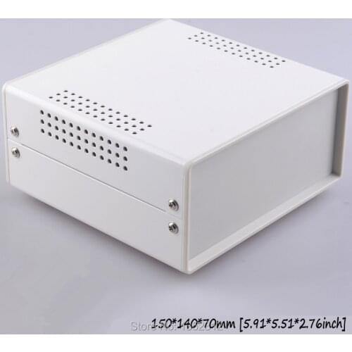 1 piece 150*70*140mm Iron box power amplifier iron enclosure iron electronic project box DIY control junction case switch box