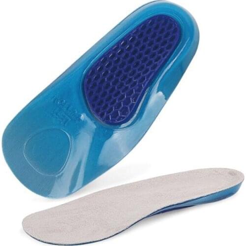 1 Pair Multi-layered Heel Pad Gel Soft Insole Stable Heel Pad Damping Exercise Mat Heel Pad