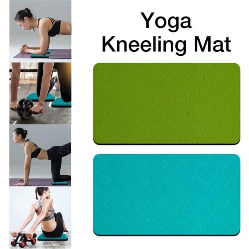 New 1PC 38*21*0.6cm Yoga Knee Pad Non-slip Moisture-resistant Yoga Mat For Plank Pilates Exercise Yoga Accessories Random Color