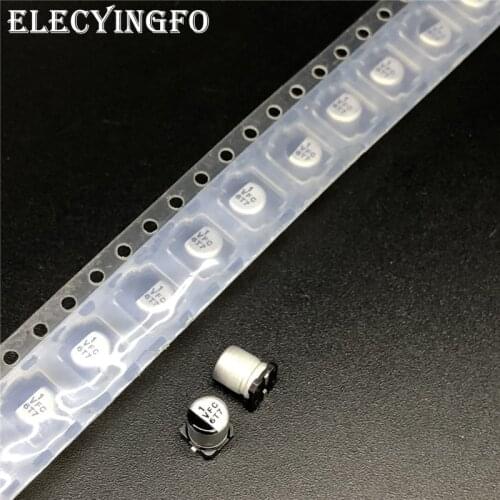 20pcs 1uF 35V1uf FC Series 4x5.4mm Low Impedance Original 35V1uF SMD Aluminum Electrolytic capacitor