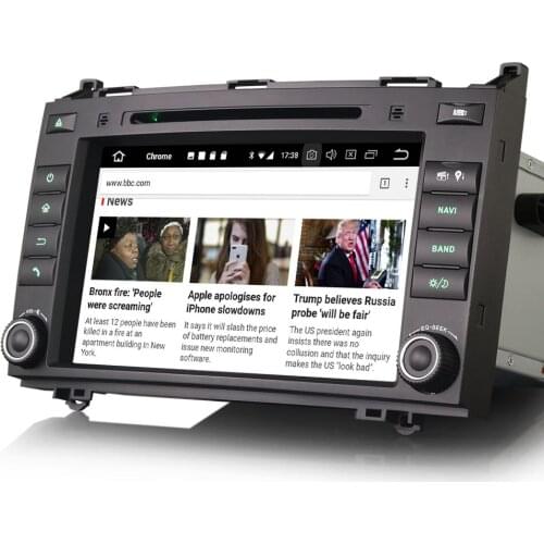 8" Android 10.0 OS Car DVD Multimedia GPS Radio System for Volkswagen Crafter 2006+ with CarPlay and Android Auto Functions